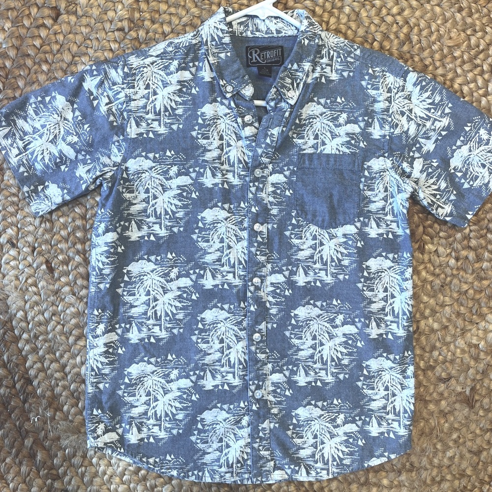 Retrofit Jean looking cool shirt sz 4-16 100% cotton